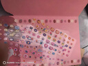 弥鹿（MiDeer）儿童闪光指甲贴宝宝指甲油礼盒女孩公主美甲贴纸安全无味幼儿玩具 夜光款：花园集会（300+贴） 实拍图