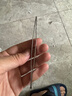 不锈钢镊子加厚加长圆弯头缝纫蚊帐镊工具维修夹子防滑围栏蚊帐 12.5cm不锈钢弯头镊子 实拍图