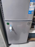 奥克斯小冰箱家用小型迷你冷藏冷冻两用出租房宿舍用节能省电寝室办公室电冰箱 【全国联保】42A156D银【节能省电】 实拍图