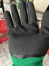 创一发泡王 劳保手套批发 浸胶耐磨防滑透气乳胶皱纹涂胶工作干活劳动防护防护 维修工地建筑胶皮挂胶手套 【标准版】创一发泡王【12双装】 L 实拍图