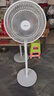 美的（Midea）【品质推荐】七叶轻音柔风电风扇/家用省电落地扇/台式电扇/广角摇头节能宿舍小型风扇 SAE35CA 实拍图