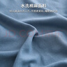 海澜之家（HLA）床上三四件套纯棉水洗棉麻裸睡亲肤床上用牛奶绒床单床笠被套被罩 【速干不缩水】A类裸睡-高蓝拼灰 四件套被套2*2.3m 床单款 2.3*2.45 实拍图