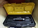 艾瑞泽 工具箱收纳箱家用五金维修盒零件箱塑料美术箱电工折叠手提箱 14寸加厚加强款（全新料无味） 实拍图