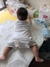 乖奇熊婴儿衣服夏季薄款宝宝睡衣新生儿短袖连体衣纯棉哈衣夏天装爬爬服 实拍图
