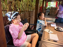 左西女童运动套装夏季儿童吸湿速干夏装2025新款短袖两件套 粉色 160 实拍图