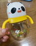 贝亲（Pigeon）熊猫小月龄防呛防漏喝水喝奶学饮杯奶瓶 300mL 7月+ 实拍图