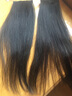 宜心 假发女真发接发片卡式假发片无痕垫发卡子垫发片 50cm 云南发重30g自然黑（2片装 实拍图