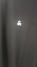 杰克·琼斯（JACK&JONES）25年男装T恤男夏季T恤舒适男士短袖凉感多色上衣纯色水洗不易走形 E40黑色 2XL 实拍图