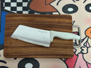 张小泉 乌檀木整木菜板加厚实木切菜板砧板 C53000100（30*20*2.2cm） 实拍图