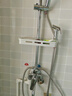 莱尔诗丹（Larsd）明装淋浴花洒套装 明管花洒 四功能带喷枪带置物架 淋浴器LD5826 实拍图