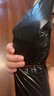 家用办公垃圾袋加厚加大点断易撕45*45CM 黑色背心垃圾袋 背心垃圾袋【50只】 实拍图