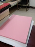 优必利 A4彩纸彩色打印纸幼儿园儿童手工长方形折剪纸图文彩页座签制作座位名卡纸多功能双面办公复印纸 粉色 中厚120g/A4 100张 实拍图