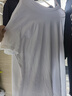 京东京造【5A抗菌】短袖男士t恤夏衣服男装白小T打底男女同款 浅灰色 2XL 实拍图