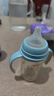 贝亲（Pigeon）PPSU双把手防胀气奶瓶240ml 丛林小兔 M号奶嘴 3月+ AA218 实拍图
