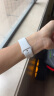 Apple/苹果 Watch Series 10 智能手表GPS款46毫米玫瑰金色铝金属表壳淡桃粉色运动型表带S/M MX293CH/B 实拍图
