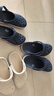 crocs卡骆驰洞洞鞋贝雅卡骆班轻便耐磨一脚蹬休闲鞋|205089 深蓝/辣椒红-4CC 45 (290mm) 实拍图