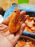 美加佳熟冻北极甜虾腹籽净重3斤 90/120规格  海鲜水产 熟冻甜虾 实拍图