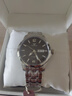 天王（TIAN WANG）男手表钢带机械表夜光双日历复古经典防水品牌腕表生日情人节礼物 沉稳黑盘GS5732S/DD 实拍图