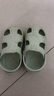 LATE TIME儿童拖鞋夏1-3岁男童室内软底宝宝洞洞鞋婴幼儿女童凉拖鞋夏 浅绿 14 cm内长【140】脚长约13-13.5cm 实拍图