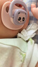 babycare安抚奶嘴新生儿咬胶超软宝宝睡觉神器仿真实感贝尼诺S码 米白色 实拍图