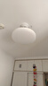 欧普（OPPLE）风扇灯吊扇灯24瓦LED照明低噪音餐厅卧室吊灯灯具包安装 冰风白 实拍图