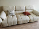 冬熊轻奢真皮沙发简约现代客厅小户型沙发大象耳朵乳胶直排沙发奶油风 大三人位2.5米 头层牛皮【旗舰版】凝胶记忆棉+6CM紫罗兰 实拍图