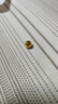 纵横金业足金999   黄金转运珠 金珠子  1克 单颗 顶珠 散珠 手串diy 1克  转运珠 实拍图
