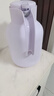 JEKO&JEKO保温壶家用热水瓶玻璃内胆大容量暖水壶宿舍开水瓶 2L紫色 实拍图