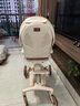 普洛可（PLAYKIDS）X6-5MAX遛娃神器带餐盘高景观溜娃车可坐可躺轻便婴儿车 天使之翼 实拍图