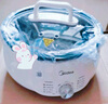 美的（Midea）电火锅电煮锅分体式可拆洗家用多功能锅4.5L大容量火锅专用锅不粘锅MC-HGE3026 实拍图