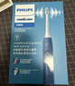 飞利浦（PHILIPS）【肖战推荐】电动牙刷钻石3系 生日礼物 成人情侣款送男生/女友 微泡水流 HX5181/01皓月白 实拍图