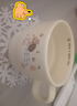 网红新款叠叠马克杯宿舍家用可爱狗陶瓷杯水杯礼物茶杯咖啡杯 奶油色 1个 280ml 奶白礼帽小狗叠叠杯【无盒装】 实拍图