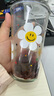 Glasslock&wigglewiggle联名款高颜值大容量玻璃水杯家用咖啡杯女夏季500ml 实拍图