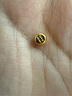 领丰金（LING FENG GOLD）AU9999黄金豆豆足金投资金豆子送女友送妈妈送小孩礼物储备金摆件 1g 实拍图