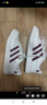 adidas NY 90 STRIPES经典运动板鞋男女春季新款阿迪达斯三叶草 汉玉白/红色/金色     36.5 实拍图