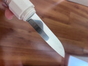 AKAW日本水果刀二合一随身便携瓜果削皮刀家用厨房多功能双头去皮神器 奶油白-两用水果刀 实拍图