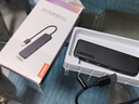 联想（Lenovo）USB分线器高速4口扩展坞转接头USB3.0接口转换器拓展坞集线器HUB延长线适用笔记本电脑台式机 实拍图