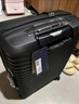 新秀丽（Samsonite）行李箱20英寸大波浪箱登机拉杆箱前开口旅行箱KJ1黑色密码箱 实拍图