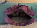 途尊大容量手提旅行包男女户外旅行行李袋衣服包单肩大包待产包 紫色大号 实拍图