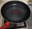 特福（Tefal）平底锅家用牛排不粘煎锅少油烟有钛煎饼锅电磁炉燃气灶通用26cm 实拍图
