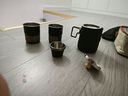 鹿险家户外露营野炊便携式旅行茶具不锈钢煮茶烧水壶一体自驾游全套装备 304黑化茶具套装+黑化1.1L水壶 实拍图