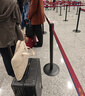 SOO行李箱男万向轮拉杆箱耐磨抗摔24英寸A330旅行箱密码箱女商务黑色 实拍图