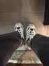 斯凯奇（Skechers）黑白金熊丨男女老爹鞋复古熊猫鞋情侣风潮流增高运动休闲896204 【女款】白色/浅灰色/WLGY(白金) 36 (女36码及以下参考选择大半码) 实拍图