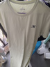 特步运动t恤短袖男夏装新款跑步速干衣薄款训练服半袖简约上衣polo衫 【综合训练】凌波绿0146 XL 180 实拍图