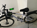 凤凰山地自行车内走线品牌变速青少年男女竞赛车自行车成人 坦途510 钢架辐条轮-丝绸白 26寸【适合155-185cm】 24速 实拍图