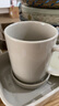 无印良品（MUJI）炻瓷 马克杯 家用水杯 陶瓷杯 咖啡杯 办公室 米灰色  500ml 实拍图