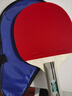 蝴蝶四星级乒乓球拍直拍反胶正胶皮组合单拍403 内附拍包 实拍图