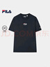 FILA  斐乐官方男士短袖T恤2025运动时尚纯棉圆领针织衫 实拍图