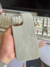 森淳 MagSafe超细纤维布纹内置磁吸适用iPhone17手机壳法兰绒磨砂苹果全包金属高端轻奢新款防摔保护套 银空灰-强磁 苹果16Promax 实拍图