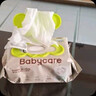 babycare婴儿手口湿巾新生儿湿纸巾宝宝带盖大包装 3150绿盖湿巾 80抽*5包 实拍图